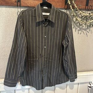 Calvin Klein Men's Striped Shirt